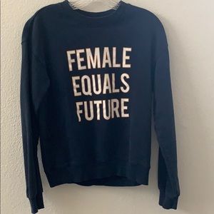 H&M Female Equals Future Sweatshirt